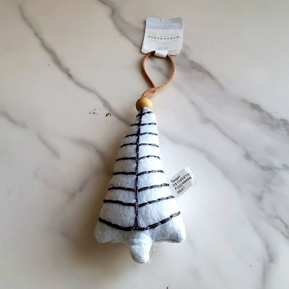 Wondershop Blue Embroidered Plush Ornament